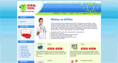 Desktop Screenshot of 247doc.pl