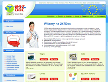 Tablet Screenshot of 247doc.pl